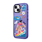 Ride the Waves | iPhone 14 Plus / Impact Case / Peri Purple | Image 2
