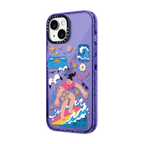 Ride the Waves | iPhone 14 Plus / Impact Case / Peri Purple | Image 2