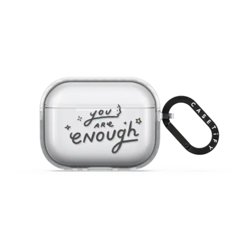 You are Enough by ReenP | AirPods Pro 3 / Earbuds Impact Case / Frost | Image 1