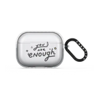 You are Enough by ReenP | AirPods Pro 3 / Earbuds Impact Case / Frost | Image 1
