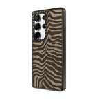 Zebra-Brown | Galaxy S25 Ultra / Impact Magnetic Case / Black | Image 2