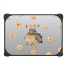 Pigeon and Daisies | MacBook Pro 14-inch (M1 - M5) / MacBook Bounce Case / Black | Image 2