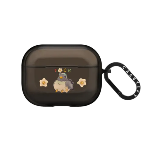 Pigeon Pro | AirPods Pro / Earbuds Impact Case / Black | Image 1