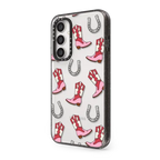 Cowgirl Medley | Galaxy S23 FE / Impact Case / Black | Image 2