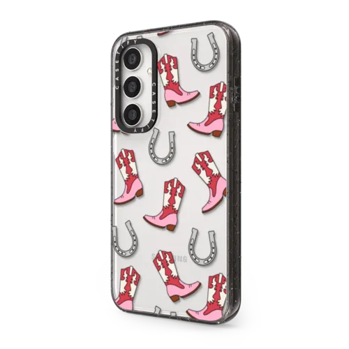 Cowgirl Medley | Galaxy S23 FE / Impact Case / Black | Image 2