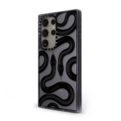 Black Kingsnake | Galaxy S24 Ultra / Impact Case / Deep Purple | Image 2