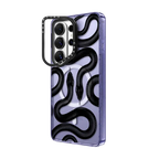 Black Kingsnake | Galaxy S26 Ultra / Impact Ring Stand Magnetic Case / Soft Blue | Image 2