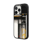 Ink Tectonic by Eric Ho | iPhone 16 Pro / Impact Case MagSafe Compatible / Matte Black | Image 2
