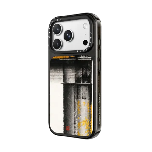 Ink Tectonic by Eric Ho | iPhone 18 Pro Max / Impact Case MagSafe Compatible - Glossy / Glossy Black | Image 2