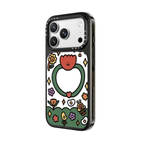 GARDEN BY SHAO SHAO | iPhone 18 Pro Max / Impact Case MagSafe Compatible - Glossy / Glossy Black | Image 2