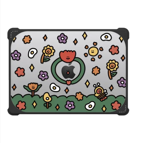 GARDEN BY SHAO SHAO | MacBook Pro 14-inch (M1 - M5) / MacBook Bounce Case / Black | Image 2