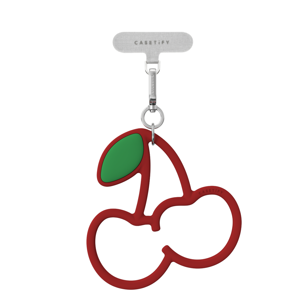 Silicone Wristlet - Red Cherry