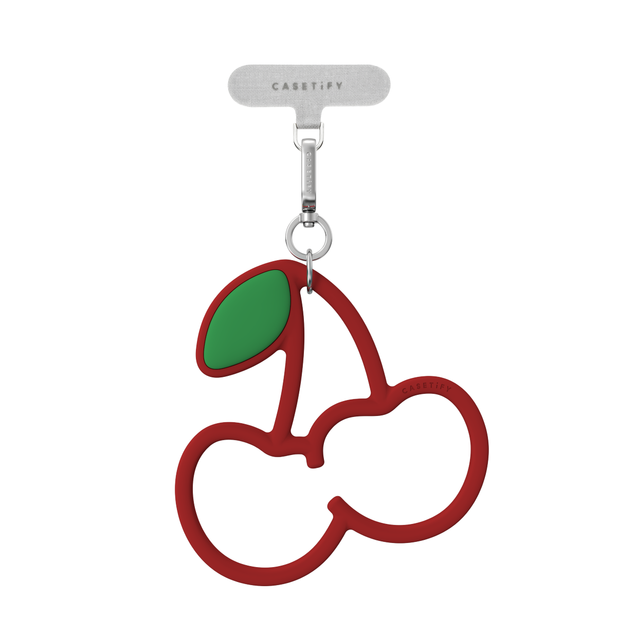 Silicone Wristlet - Red Cherry