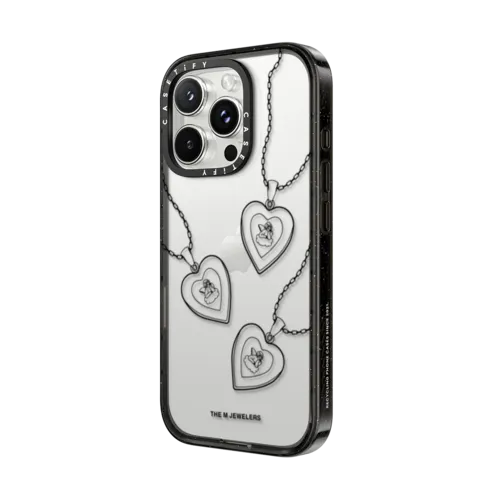 Angel Locket | iPhone 16 Pro Max / Impact Case / Black | Image 2
