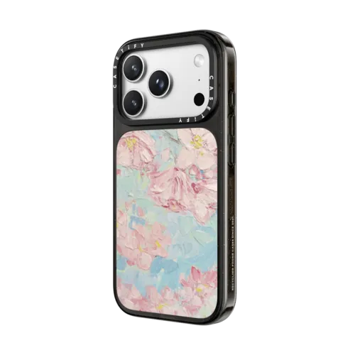 Yoshino Cherry Blossoms | iPhone 18 Pro Max / Impact Case MagSafe Compatible - Glossy / Glossy Black | Image 2
