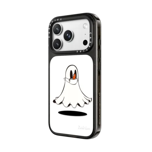 Moony with a mask | iPhone 18 Pro Max / Impact Case MagSafe Compatible - Glossy / Glossy Black | Image 2