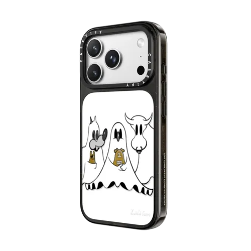 Ghost family | iPhone 18 Pro Max / Impact Case MagSafe Compatible - Glossy / Glossy Black | Image 2