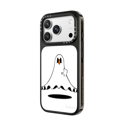 Moony ghost | iPhone 18 Pro Max / Impact Case MagSafe Compatible - Glossy / Glossy Black | Image 2