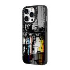 HKID Metallic by Eric Ho | iPhone 14 Pro Max / Mirror Case MagSafe Compatible / Silver on Black | Image 2