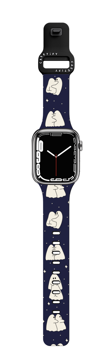 Ghost Lovers by Joce Cova | Apple Watch Series 7-9 (45mm) / Impact Band / Black | Image 1