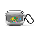 The Singing Frog | AirPods Pro 2 / Earbuds Mirror Case / Silver | Image 1