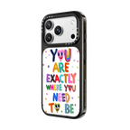 You are exactly where you need to be | iPhone 18 Pro Max / Impact Case MagSafe Compatible - Glossy / Glossy Black | Image 2