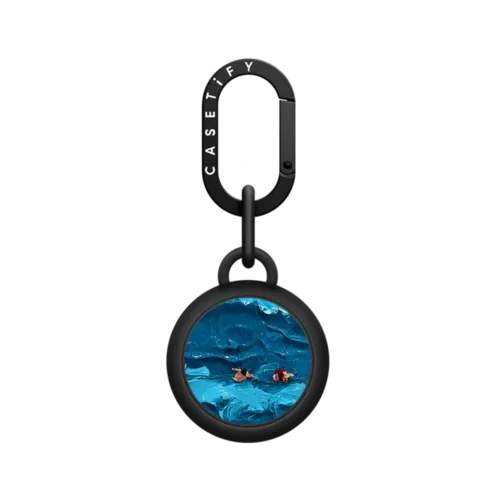 Floating people #1 | AirTag 2 / AirTag Holder / Licorice | Image 1