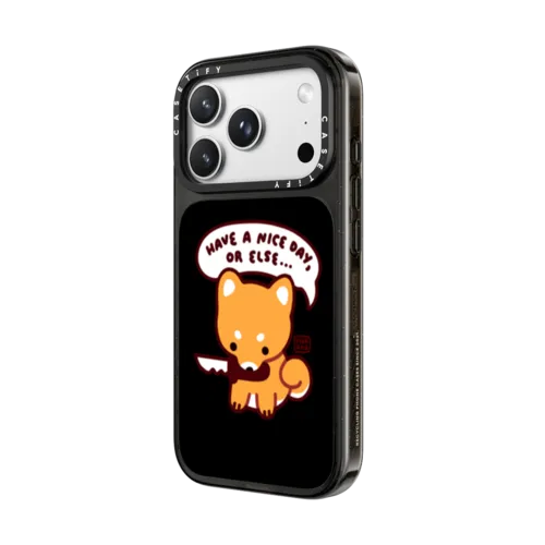 Have a Nice Day by PIKARAR | iPhone 18 Pro Max / Impact Case MagSafe Compatible - Glossy / Glossy Black | Image 2