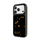 Doodle Collage by PIKARAR | iPhone 18 Pro Max / Impact Case MagSafe Compatible - Glossy / Glossy Black | Image 2