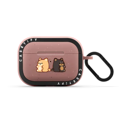 I Got Your Back by PIKARAR | AirPods Pro 2 / Earbuds Bounce Case / Matte Dusty Rose | Image 1