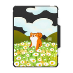 Egg Field by PIKARAR | iPad Pro 11-inch (3rd/4th gen) / iPad Impact Folio Case / Black | Image 1