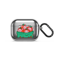 Strawberry Box by PIKARAR | AirPods Pro 3 / Earbuds Mirror Case / Silver | Image 1