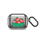 Strawberry Box by PIKARAR | AirPods Pro 3 / Earbuds Mirror Case / Silver | Image 1