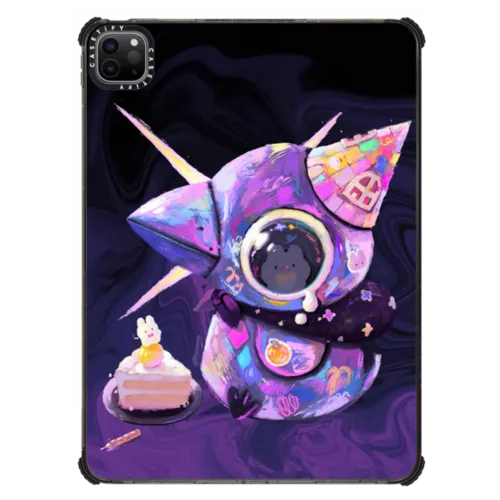 Happy Birthday by HAPPYYU | iPad Pro 11-inch (3rd/4th gen) / iPad Impact Case / Black | Image 1