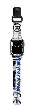 "What you can see" by Milan Doctor | Apple Watch Series 7-9 (45mm) / Impact Band / Black | Image 1