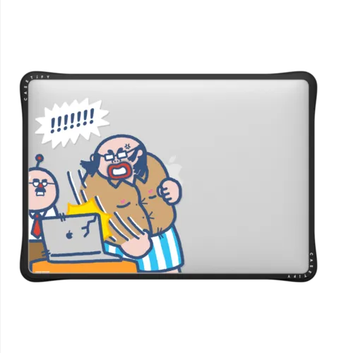 IF YOU KNOW WHO I AM | MacBook Air 13-inch (M1 / Intel) / MacBook Impact Case / Black | Image 2