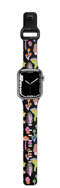 Mushroom Ecology | Apple Watch Series 7-9 (45mm) / Impact Band / Black | Image 1