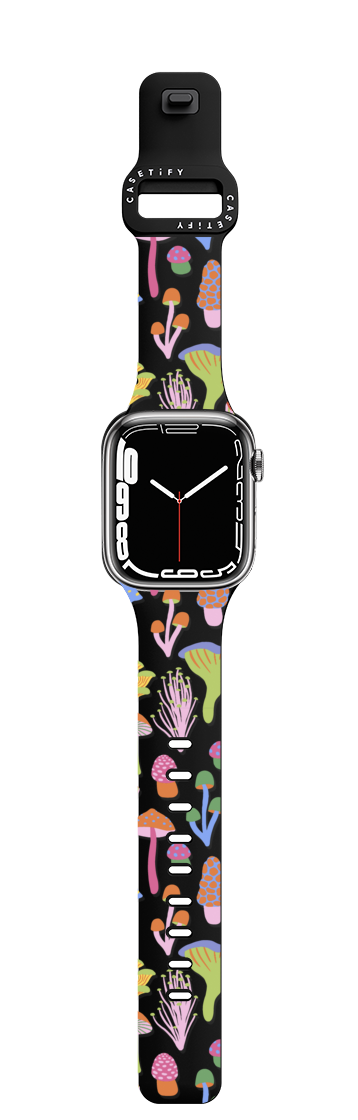 Mushroom Ecology | Apple Watch Series 7-9 (45mm) / Impact Band / Black | Image 1