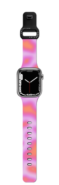 Gradient Cow | Apple Watch Series 7-9 (45mm) / Impact Band / Black | Image 1