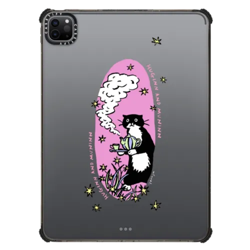 tea time | iPad Pro 11-inch (3rd/4th gen) / iPad Impact Case / Black | Image 1
