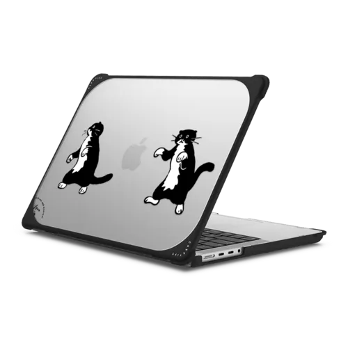 walking mo | MacBook Pro 14-inch (M1 - M5) / MacBook Bounce Case / Black | Image 1