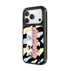 THREE RABBITS | iPhone 18 Pro Max / Impact Case MagSafe Compatible - Glossy / Glossy Black | Image 2