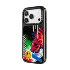 Graffiti Sticker Grunge | iPhone 18 Pro / Impact Case MagSafe Compatible - Glossy / Glossy Black | Image 2