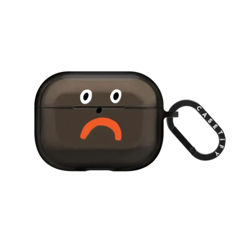 Sad by Kristina Micotti | AirPods Pro / Earbuds Impact Case / Black | Image 1