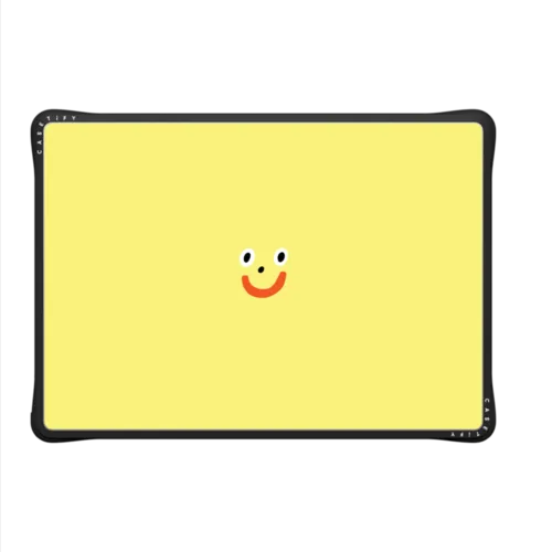 Happy by Kristina Micotti | MacBook Pro 14-inch (M1 - M5) / MacBook Impact Case / Black | Image 2