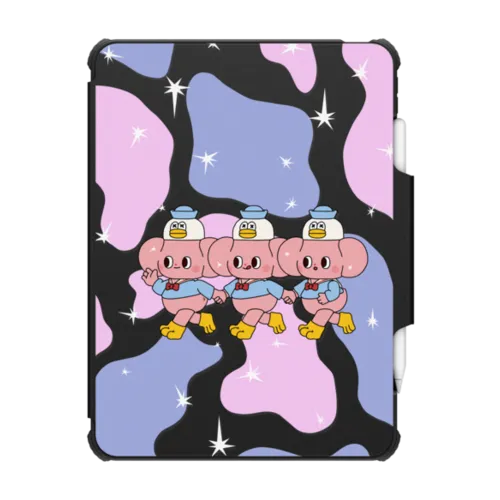 THREE DUCKS | iPad Pro 11-inch (3rd/4th gen) / iPad Impact Folio Case / Black | Image 1