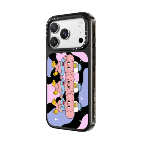 THREE DUCKS | iPhone 18 Pro Max / Impact Case MagSafe Compatible - Glossy / Glossy Black | Image 2