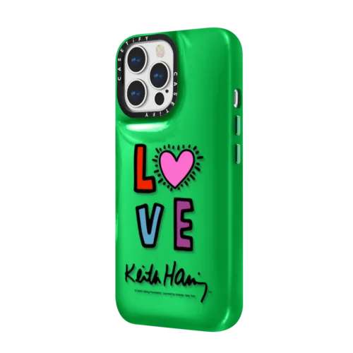 Radiant Love Pillow Case | iPhone 14 Pro Max / Pillow Case / Kelly Green | Image 2