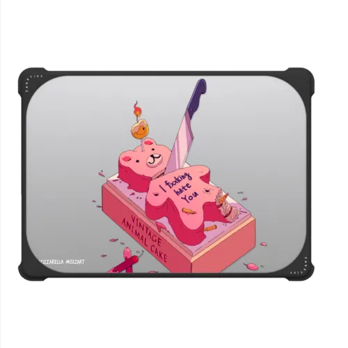 Cake for you | MacBook Pro 14-inch (M1 - M5) / MacBook Bounce Case / Black | Image 2