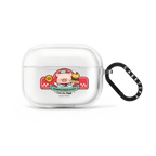 Always Fresh and Hot Burgers by LuLu the Piggy | AirPods Pro 2 / Earbuds Impact Case / Frost | Image 1